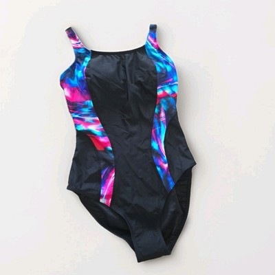 Isla Sisia Badeanzug Damen Gr. 38 Schwarz Neu mit Etikett