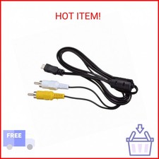 Micro USB Male to 2 RCA AV Audio Video Adapter Cable Cord for Mobile Phone