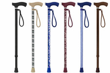 Gehstock mit Silikongriff – höhenverstellbar Aluminium Medizinprodukt Gehhilfe