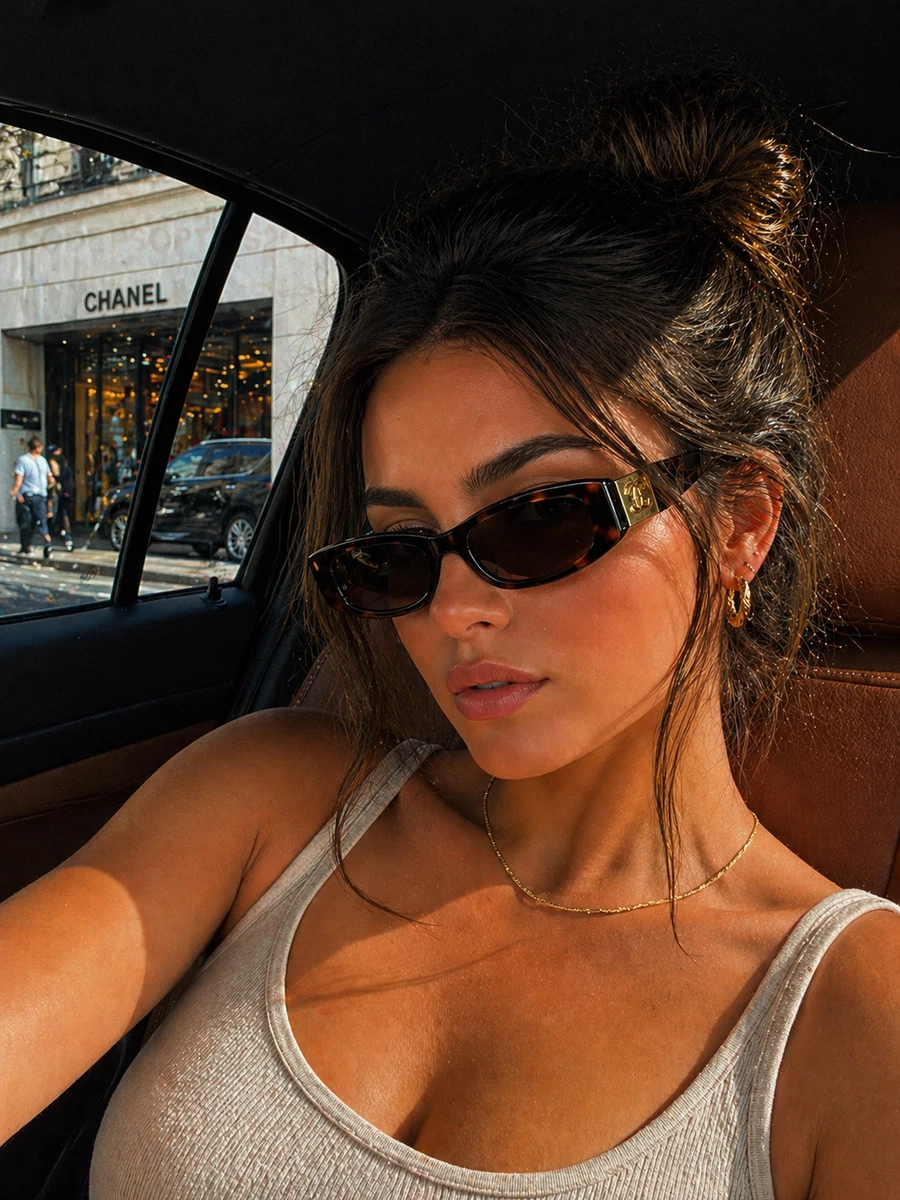 CHANEL Brown Sunglasses for Women for sale | eBay