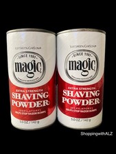 NEW LOT 2 Softsheen Carson Magic Extra Strength Shaving Powder Depilatory 5 oz