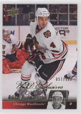 2010-11 Upper Deck UD Exclusives 57/100 Niklas Hjalmarsson #293 2d8