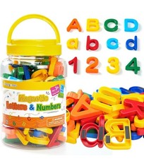 78 Pcs Magnetic Letters Numbers for Fridge Whiteboard