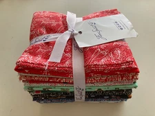 Tula Pink TP Holiday Homies Fat Quarter Quilting Fabric, 20 pcs ~ Christmas