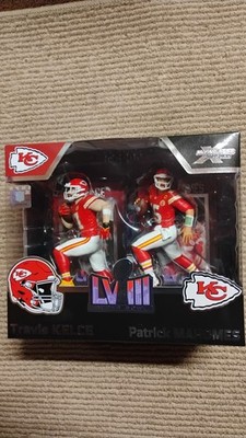 McFarlane SportsPicks TRAVIS KELCE & PATRICK MAHOMES II 7'' Figure 2-Pack Chiefs