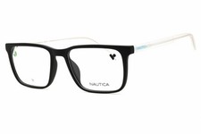 NEW Nautica N8183 005 Matte Black 54mm Eyeglasses