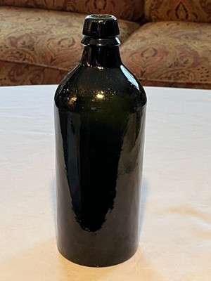 c1860s Pint Size Stoddard Glass Works Utility Medicine Bottle Keene NH