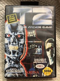 Terminator T2: The Arcade Game (Sega Genesis, 1992) Complete