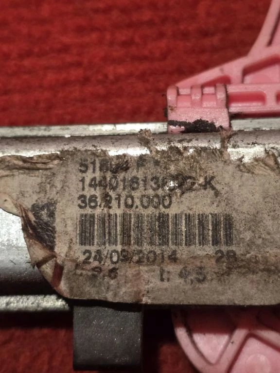 Peugeot Expert 2008 Left front Front door window regulator with motor MRA7757 - Image 2 of 4