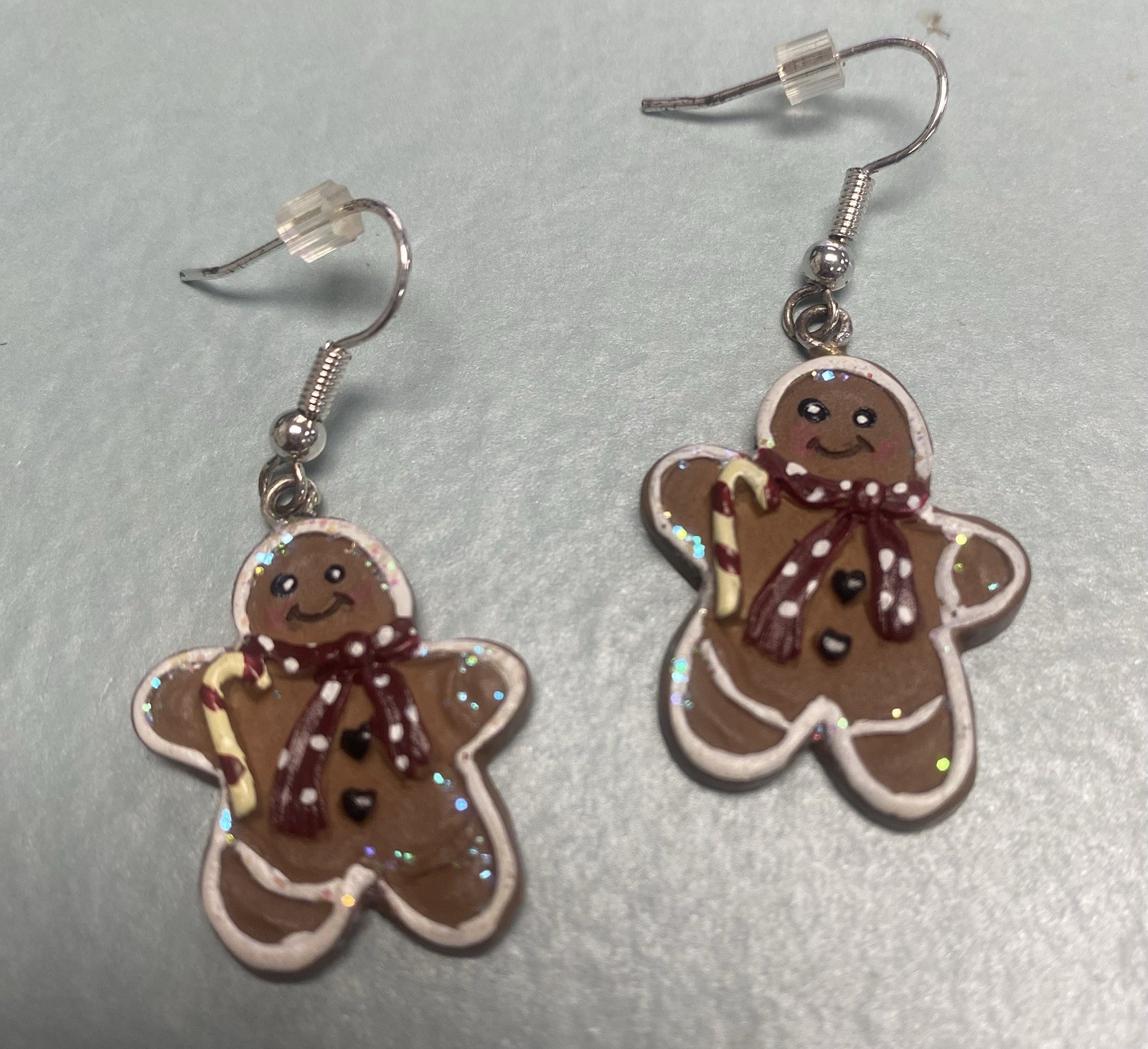 Gingerbread Man Dangling Lightweight Christmas Fu… - image 2