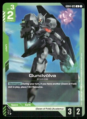 GUNDVOLVA GD04-025 UC GUNDAM NM/M