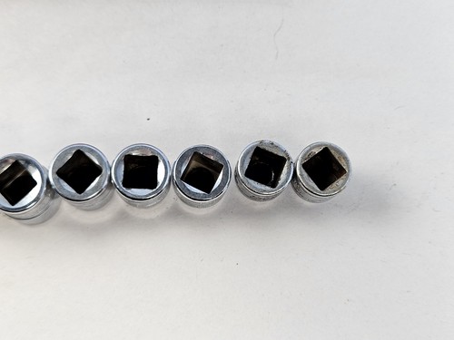 Used Snap-on 12pc 3/8" Drive SAE 6pt 1/4"-7/8" Shallow Socket Set w/ Magnet Tray - Picture 11 of 19