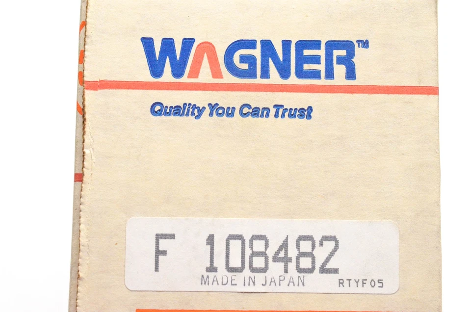 Conjunto de cilindro de freno maestro Wagner F108482 NOS Foto 3 de 3