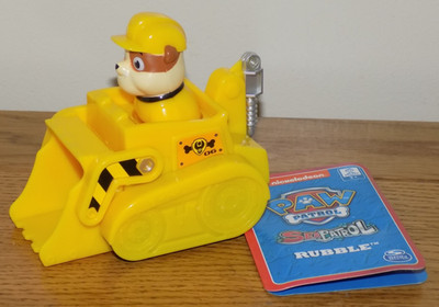 Nickelodeon - Paw Patrol Sea Partol Racer / Racers - Rubble - BRANDNEU