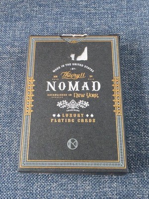 NOMAD Theory11 Luxury Playing Cards Standard Deck Gold & Grey Design 2015
