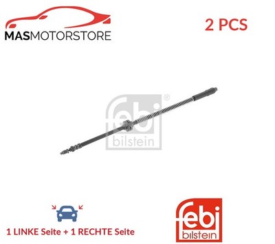 BREMSSCHLAUCH BREMSLEITUNG PAAR VORNE FEBI BILSTEIN 18537 2PCS P NEU