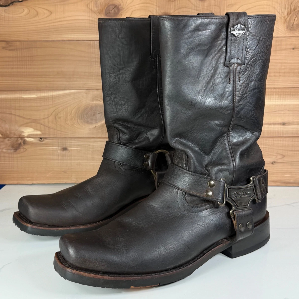 Harley-Davidson M Brown Boots for Men | eBay display picture 2