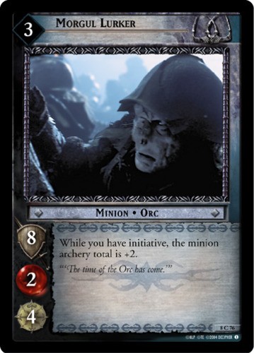 Morgul Lurker - Foil Lightly Played LOTR: Siege of Gondor (Foil)