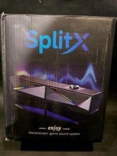 RGB Gaming Soundbar   Split X Stereo Game Sound System OPENED BOX, NEW 