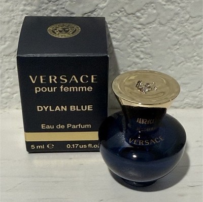 Versace Dylan Blue Eau de Parfum Spray 0.17 fl oz / 5 mL