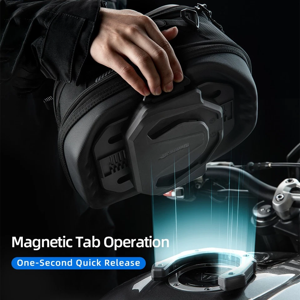 Bolsa antirrobo tanque motocicleta imán 6,5 L para BMW R1200GS R1250GS ADV F750GS Foto 4 de 4