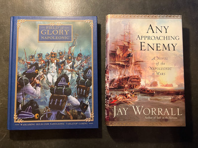 Field of Glory Napoleonic by Mike Horah and Terry Shaw + Napoleonic Wars Novel