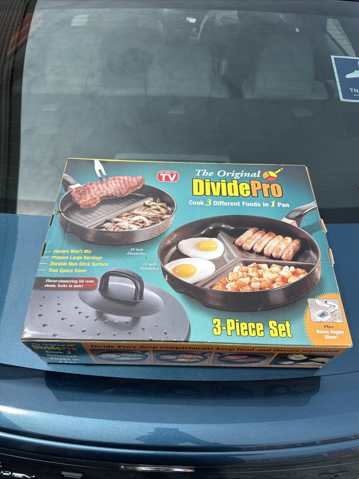 The Original Divide Pro 10" 12" Non-stick Skillet Frying Pans Set Open Box
Opens in a new window or