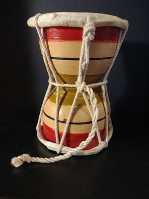 Damroo Shiva Damru Pooja Damaru 5 Inch Percussion Handmade Musical Instrument