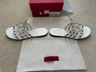 Valentino Garavani Rockstud Flat Sandals White Size 36 Pre-Owned — photo 4