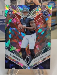 2022 Panini Phoenix Malik Willis Rookie Parallel Fire & Ice /50 #103 RC