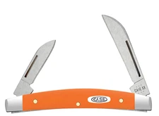 Case xx Knives Small Congress Orange Synthetic 80516 Pocket Knife Stainless