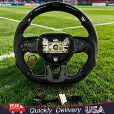 New Carbon Fiber Steering Wheel For Dodge Charger Challenger 2015-2023 New Carbon Fiber Steering Wheel For Dodge Charger Challenger 2015-2023