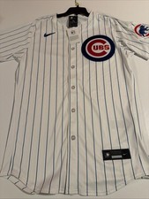 Nike Chicago Cubs White Home Authentic Official Team Jersey Sz M Men’s 90B0
