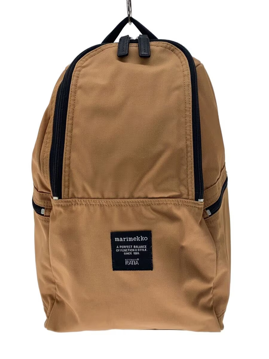 marimekko Backpack Polyester BRW Solid 048927 - image 1