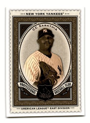 CC Sabathia 2009 SP Legendary Cuts #52 New York Yankees Mint