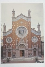 Postcard Sent Antuan Kilisesi the Church of St. Anthony Istiklal Caddesi Beyoglu