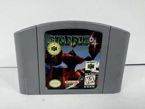 Starfox 64 – Nintendo 64 N64 Authentic Game Cartridge – Original