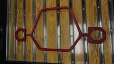 Escort MK 1 early mk2 Oval Strut Brace large hole powder coated red rally/race 