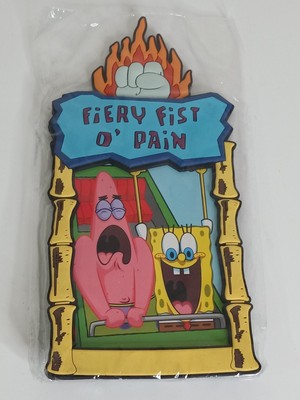 Spongebob Squarepants Culturefly Viacom Fiery Fist O' Pain Picture Frame (5x10)