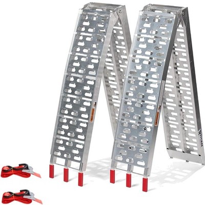 Auffahrrampe,Alu Rampe,Verladerampe,Klappbar,Auto Motorrad,340kg,Faltbare