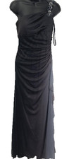 Blondie Nites By Stacy Sklar Sz 5 Women's Black Sparkle Formal Prom Dress