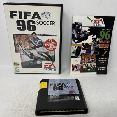#ad SEGA Genesis FIFA Soccer 96 Tested In Box $14.49