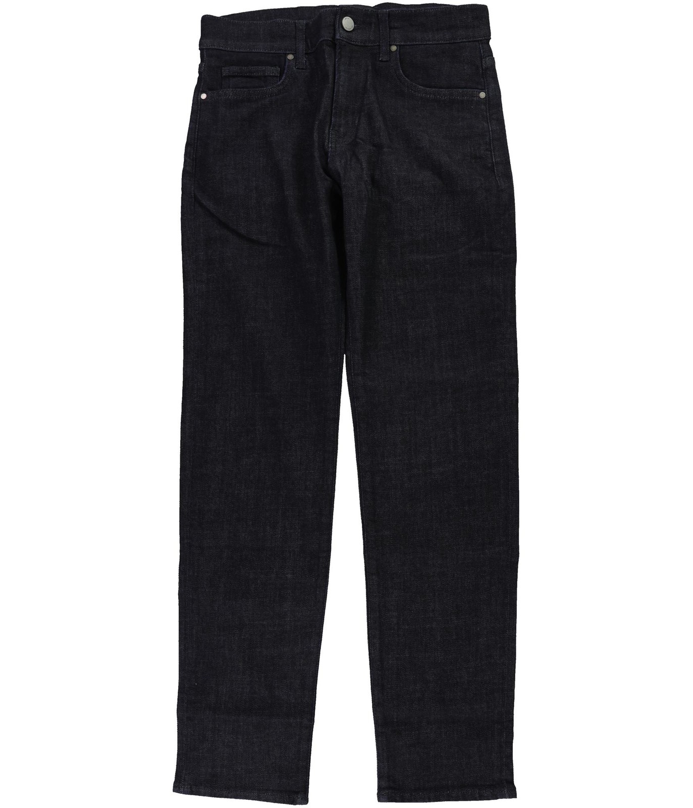 Мужские однотонные джинсы с прямыми штанинами DSTLD синие 28W x 30L 7890₽