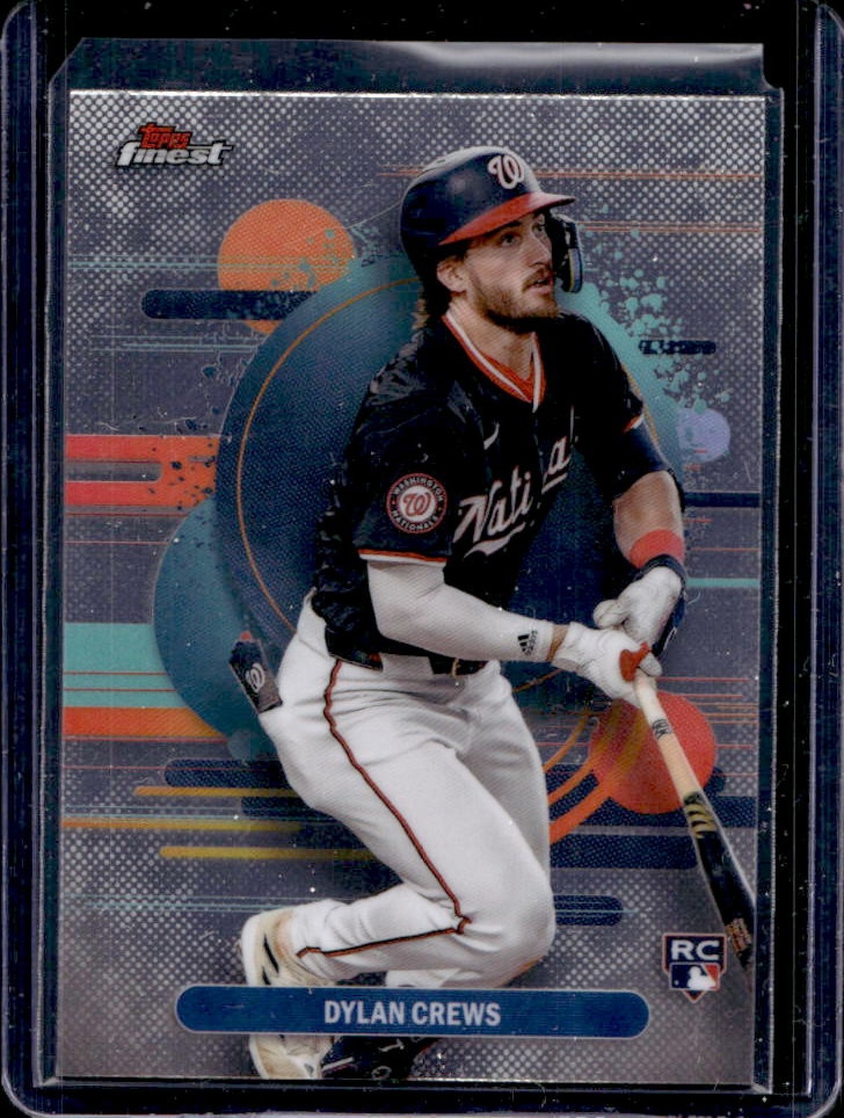 2025 Finest Dylan Crews Uncommon RC Rookie #125 Nationals