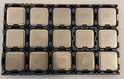 *Lot Of 15* INTEL CORE 2 QUAD 2.5GHz Q8300 CPU Processor / SLGUR / SLB5W