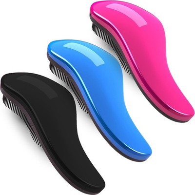3Pcs Detangler Brush for Tangle-Free, No-Knot Glide Thru Hair - Kids & Women'...