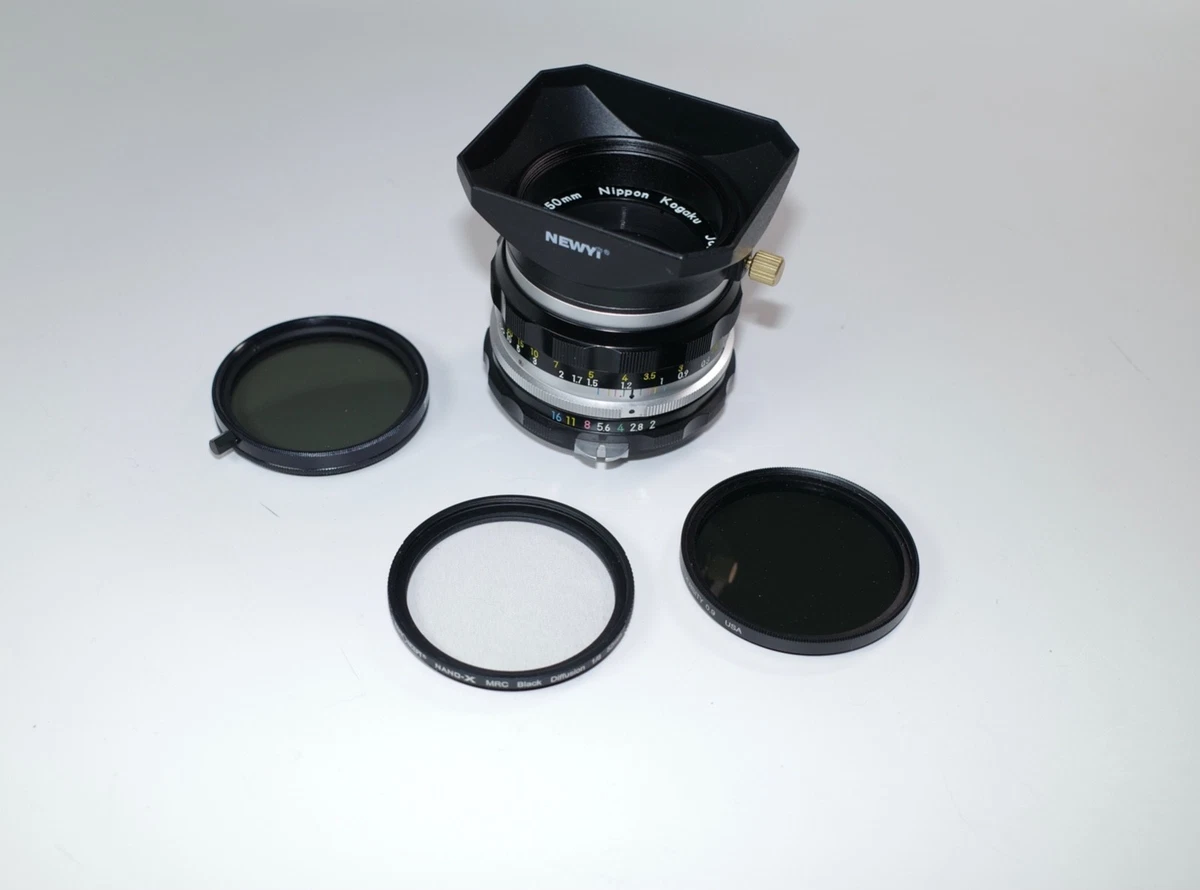 Nikon NIKKOR f/2 Camera Lenses 50mm Focal for sale | eBay