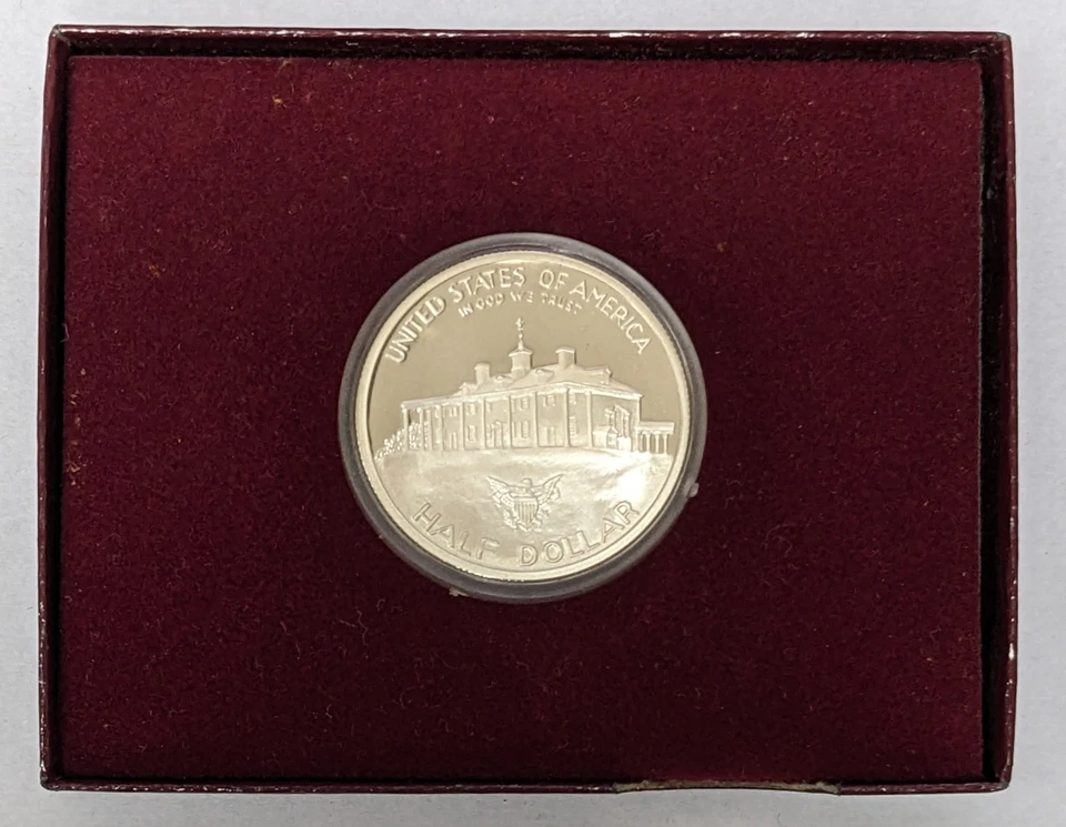 1982 S George Washington Silver Half Dollar Proof - Image 3 of 4