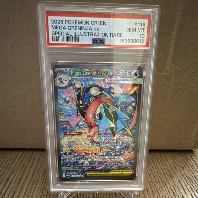 Mega Greninja ex #116 (Chaos Rising)