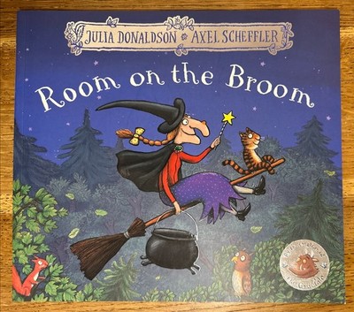 Room on the Broom by Julia Donaldson DOUBLE SIGNED & DOODLED UK PB Macmillan